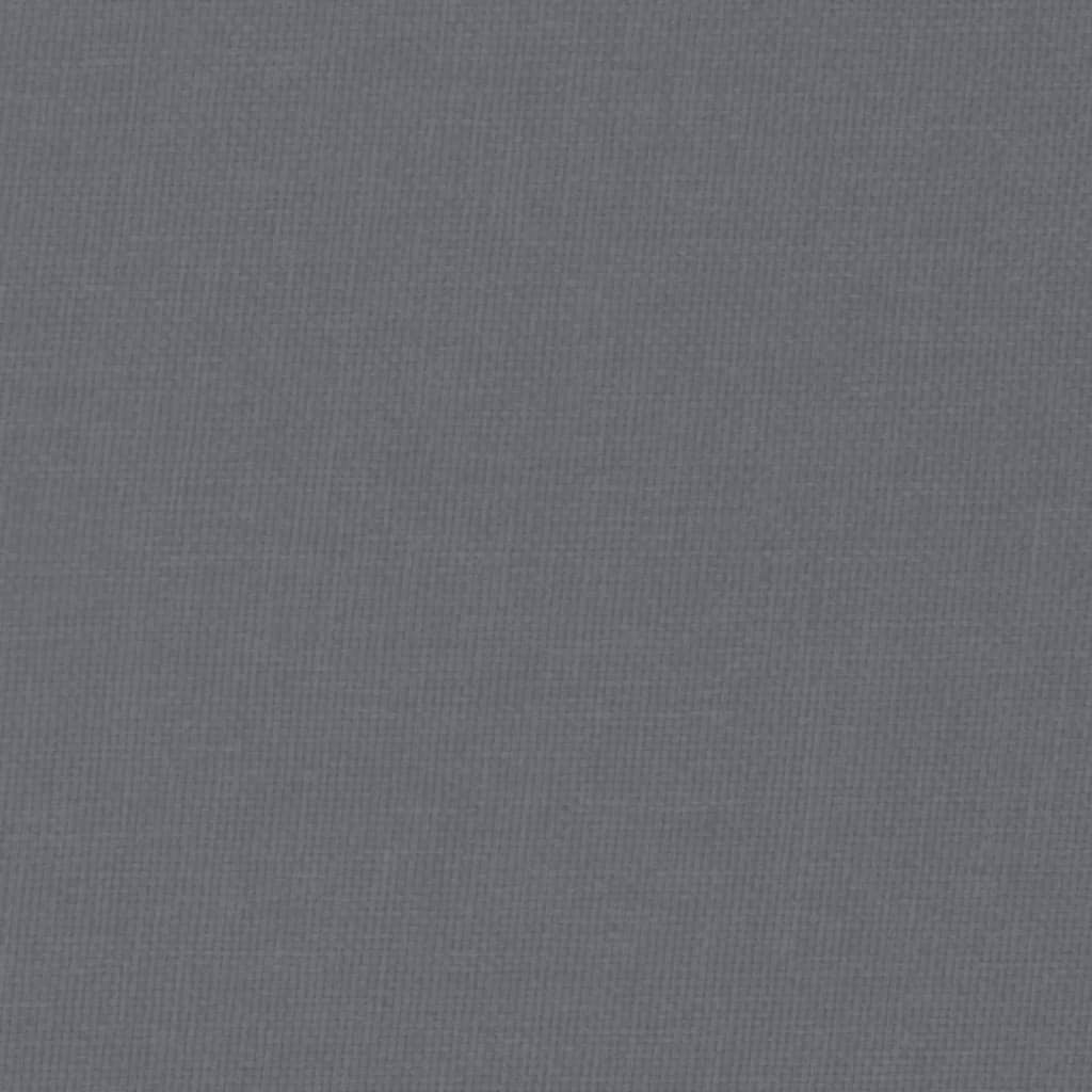 vidaXL Fauteuil de relaxation gris foncé en tissu