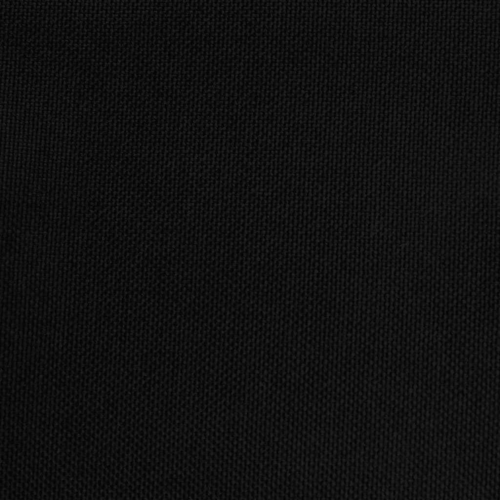 vidaXL Fauteuil de relaxation noir en tissu
