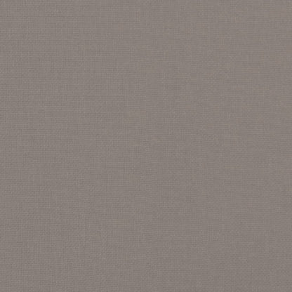 vidaXL Fauteuil relax Taupe Tissu