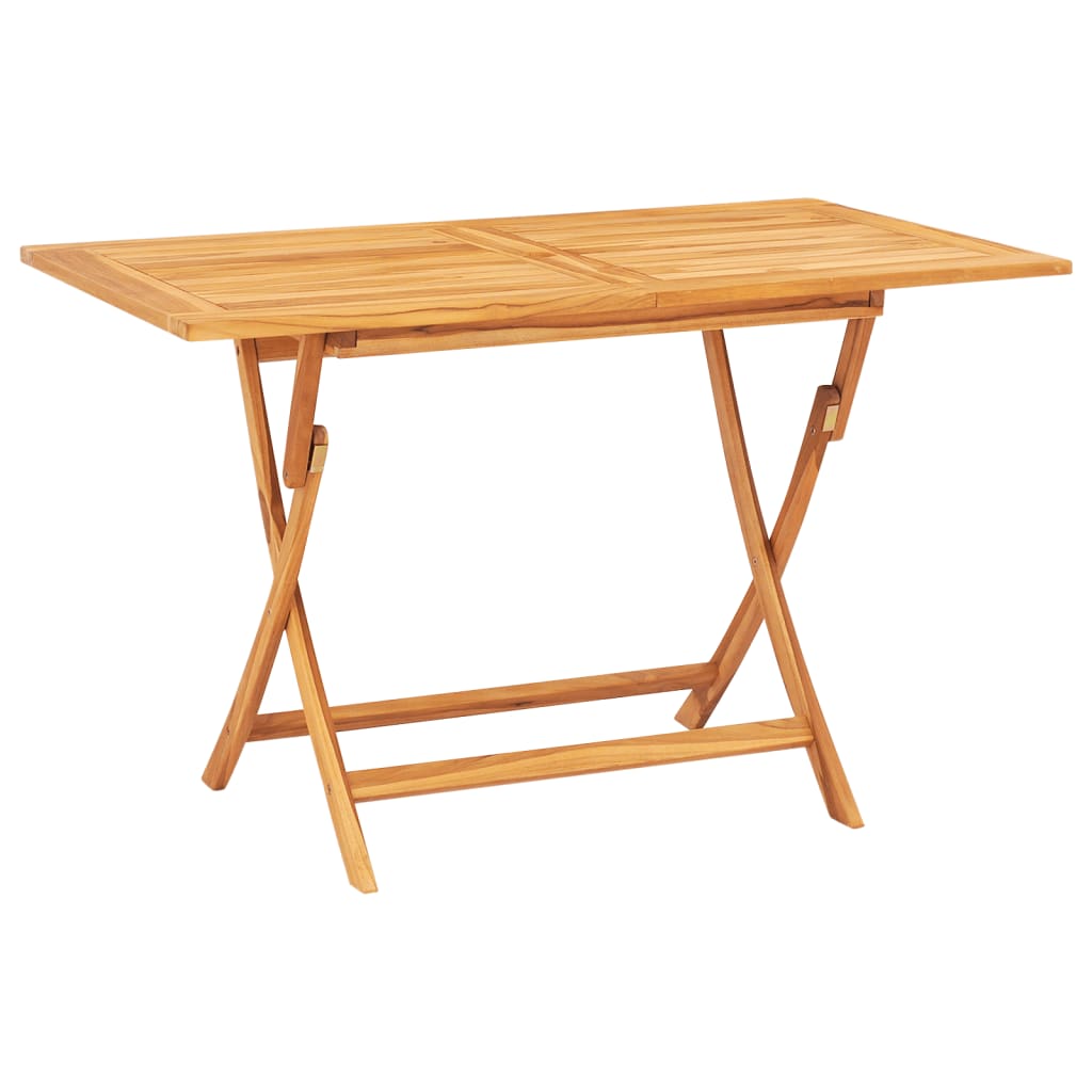vidaXL 5-tlg. Garten-Essgruppe Massivholz Teak