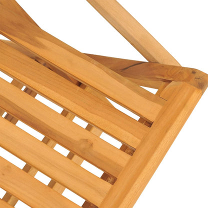 vidaXL Ensemble de salle à manger de jardin 5 pcs en teck massif