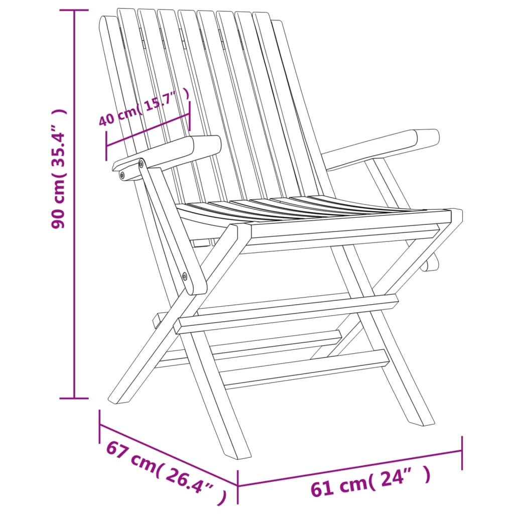 vidaXL Ensemble de salle à manger de jardin 5 pcs en teck massif