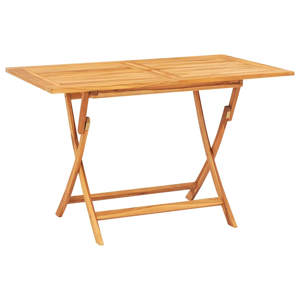 vidaXL 5-tlg. Garten-Essgruppe Massivholz Teak