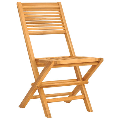 vidaXL Ensemble de salle à manger de jardin 5 pcs en teck massif