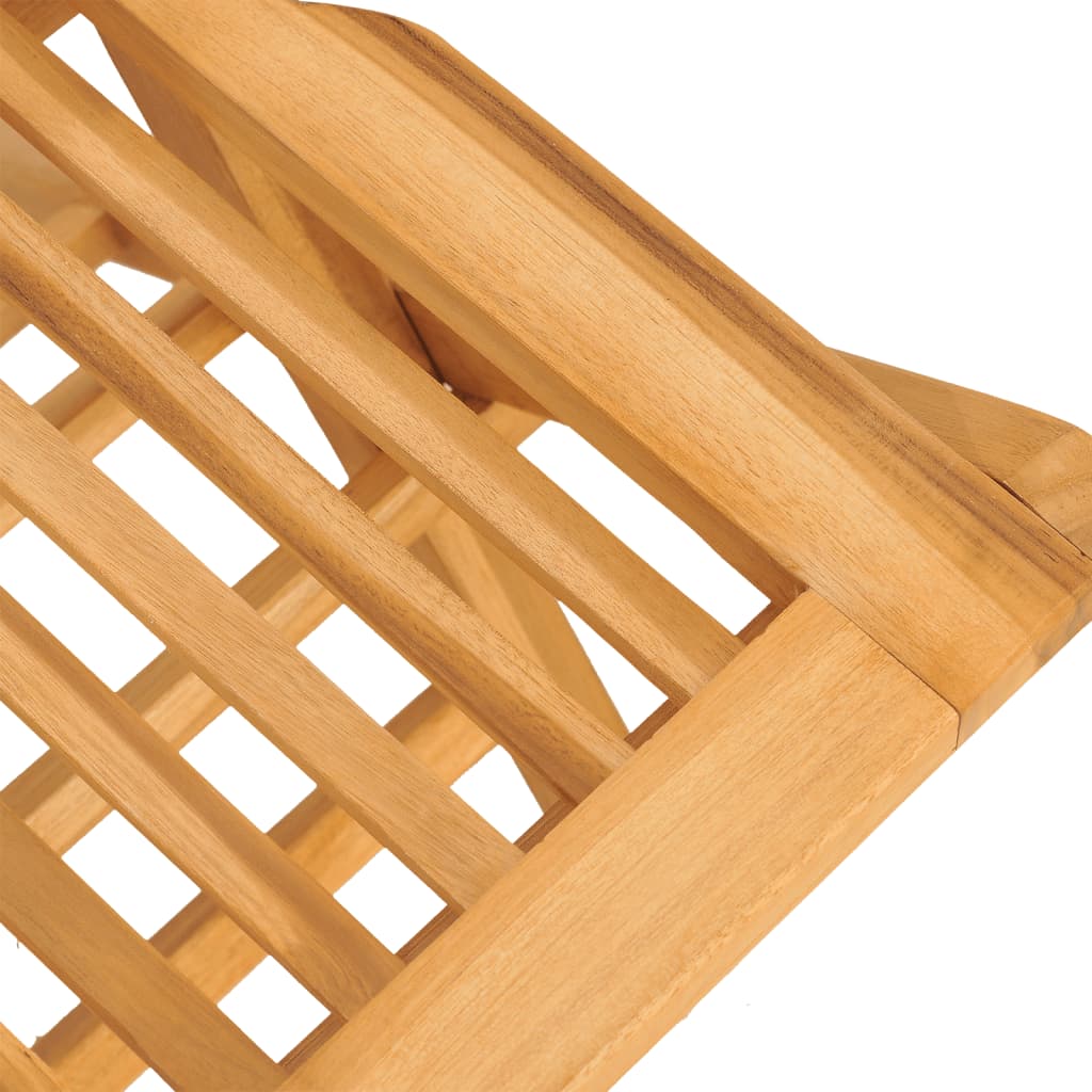 vidaXL Ensemble de salle à manger de jardin 5 pcs en teck massif