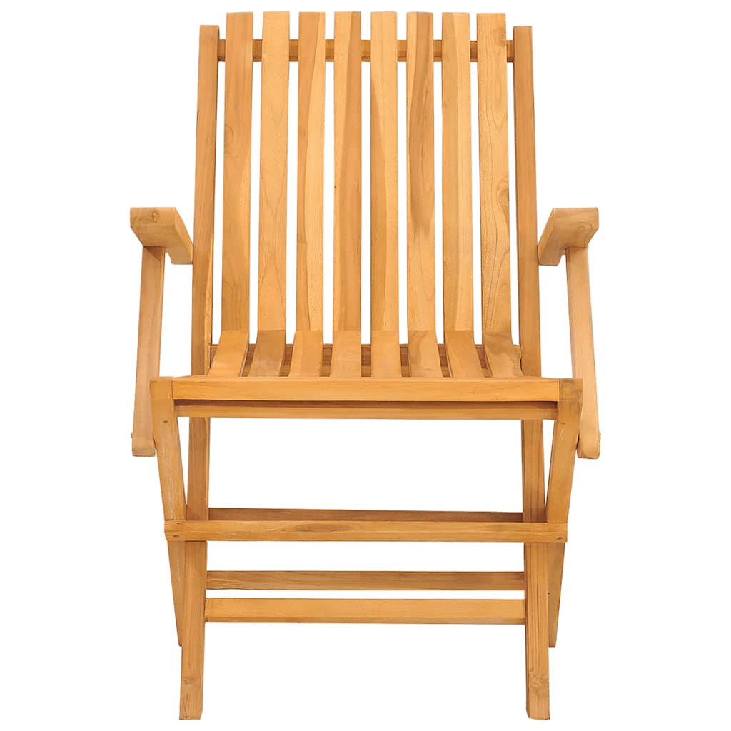 vidaXL Gartenstühle 8 Stk. Klappbar 61x67x90 cm Massivholz Teak