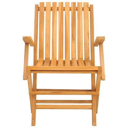 vidaXL Gartenstühle 8 Stk. Klappbar 61x67x90 cm Massivholz Teak