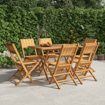 vidaXL Chaises de jardin 6 pcs. Pliantes 47x61x90 cm Bois de teck massif