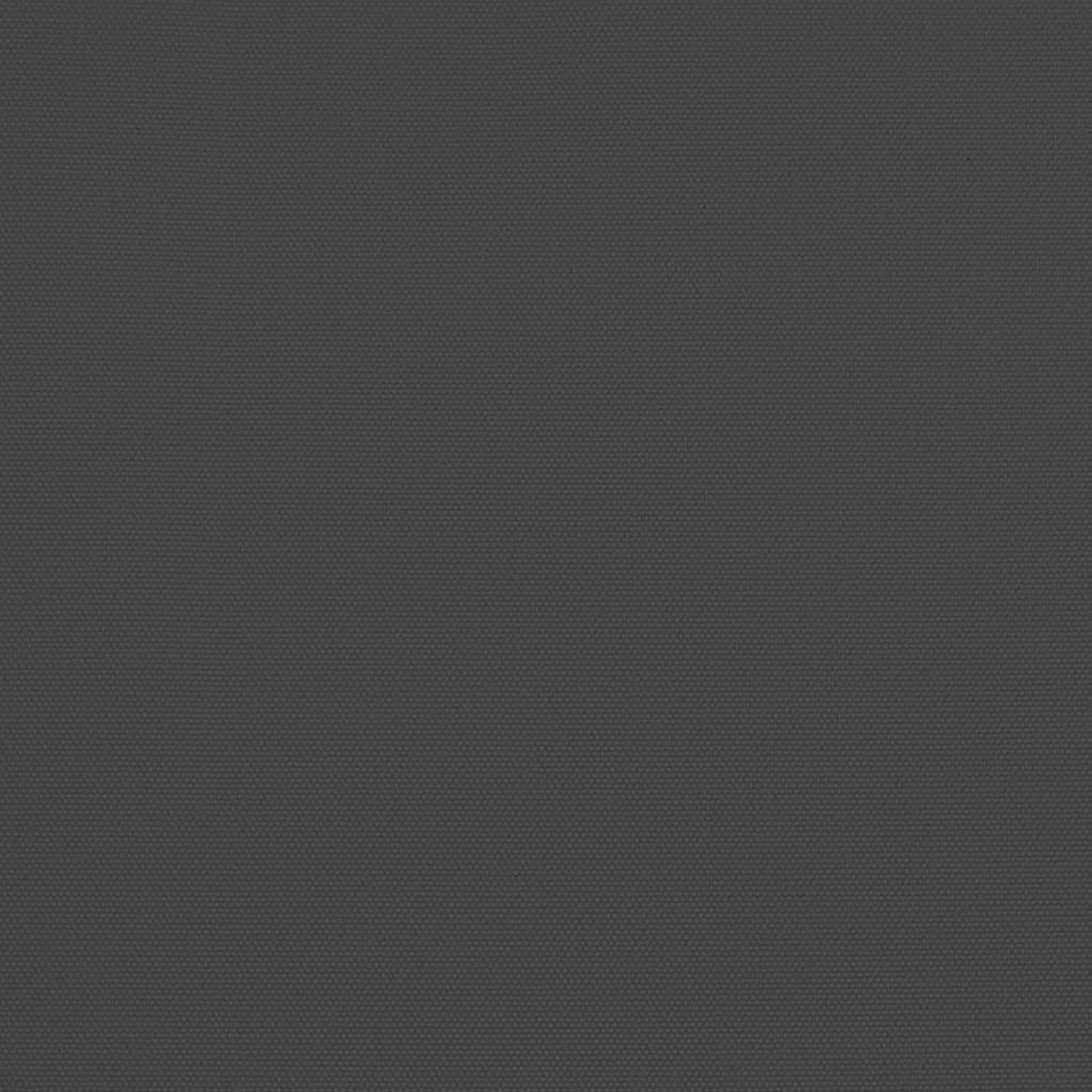 vidaXL Doppel-Sonnenschirm mit LED-Leuchten Anthrazit 449x265 cm