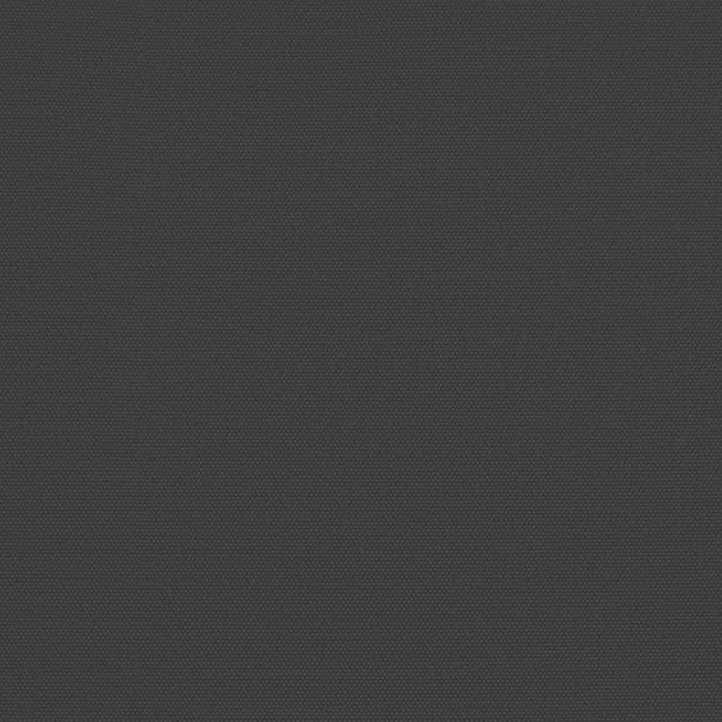 vidaXL Doppel-Sonnenschirm mit LED-Leuchten Schwarz 449x265 cm