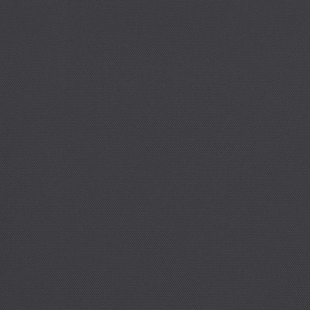 vidaXL Doppel-Sonnenschirm mit LED-Leuchten Schwarz 316x145 cm