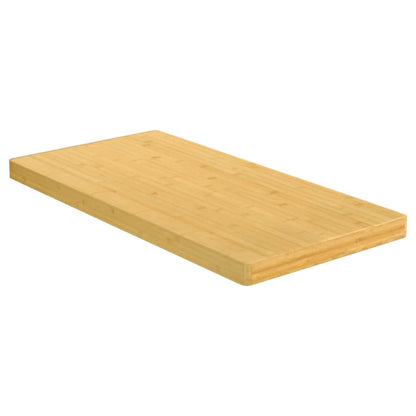 vidaXL Plateau de table 50x100x4 cm bambou