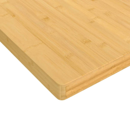 vidaXL Plateau de table 50x100x4 cm bambou