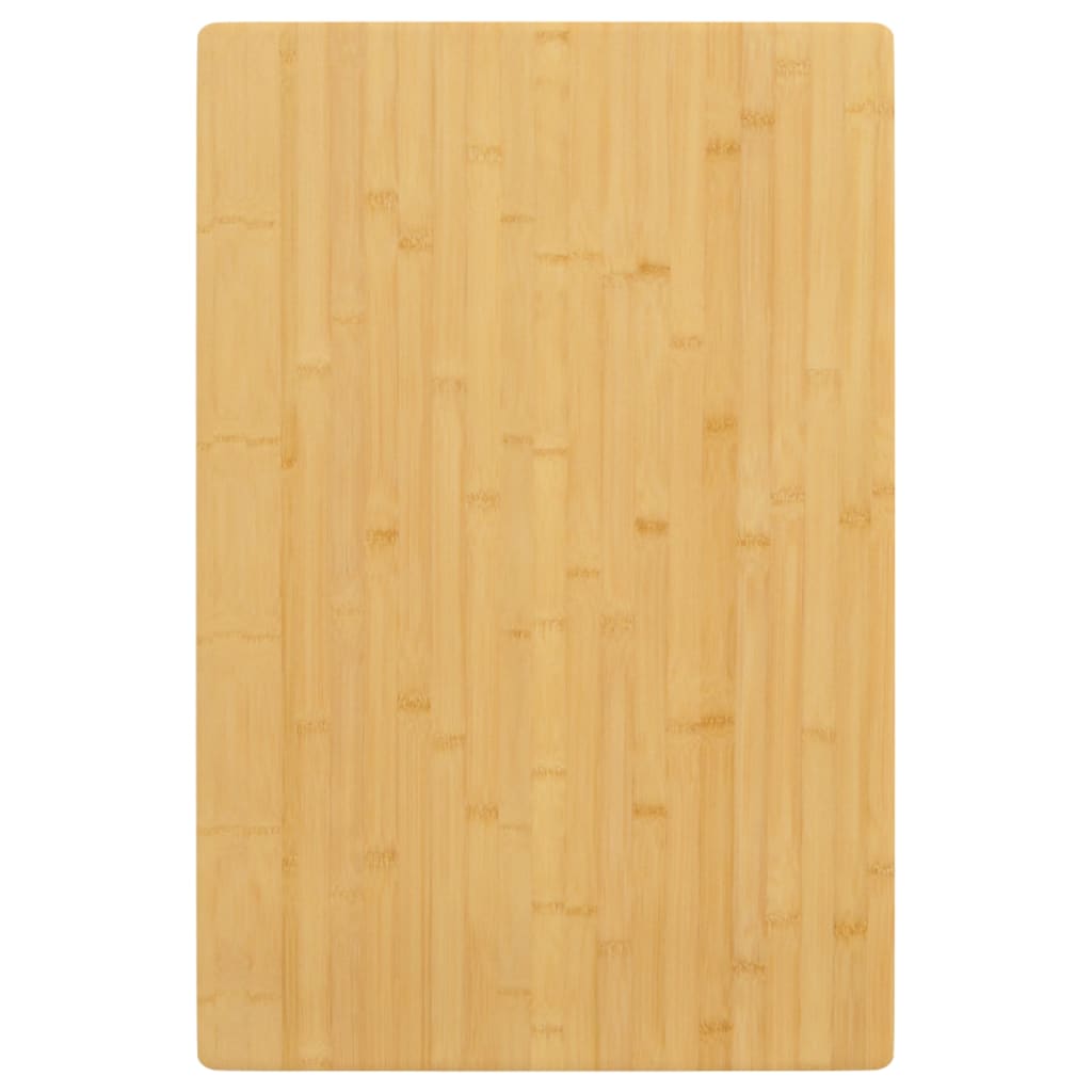 vidaXL Plateau de table 60x100x4 cm Bambou