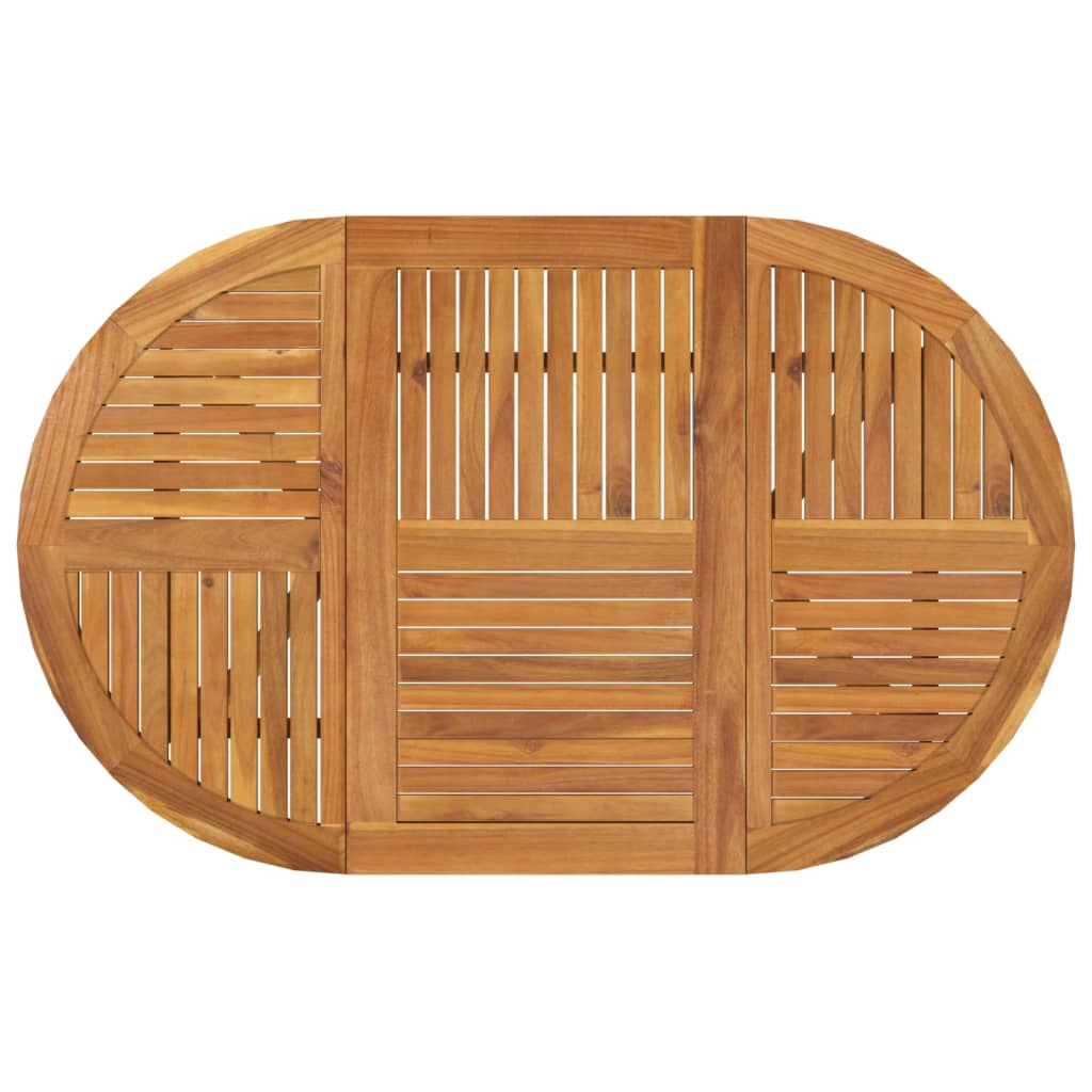 vidaXL Gartentisch 150x90x75 cm Massivholz Akazie