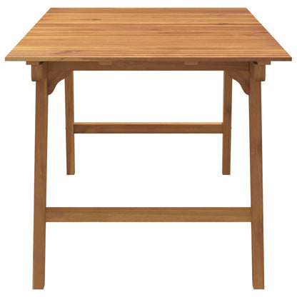 vidaXL Gartentisch 150x90x75 cm Massivholz Akazie