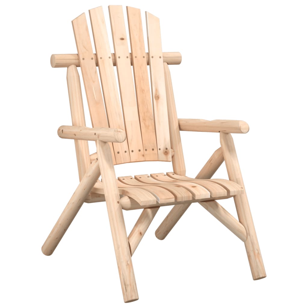 vidaXL Gartenstuhl 68x86x103 cm Massivholz Fichte