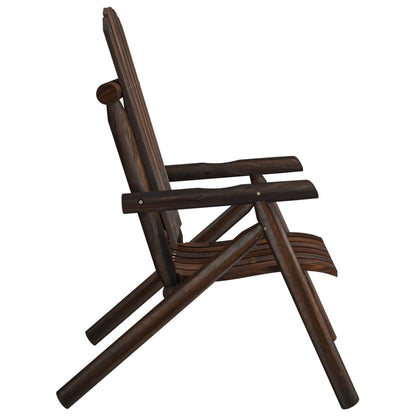 vidaXL Chaise de jardin 68x86x103 cm en bois de pin massif