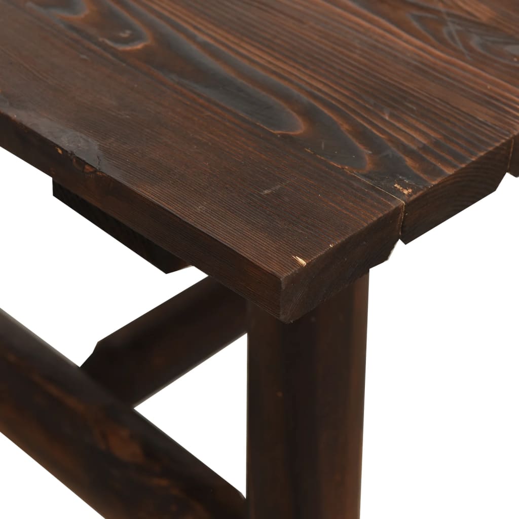 vidaXL Table basse 90x50x41 cm en bois de sapin massif