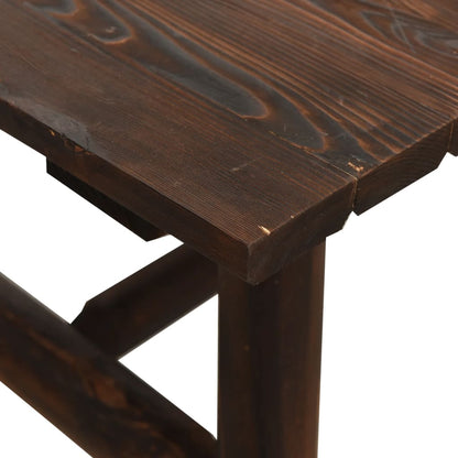 vidaXL Table basse 90x50x41 cm en bois de sapin massif