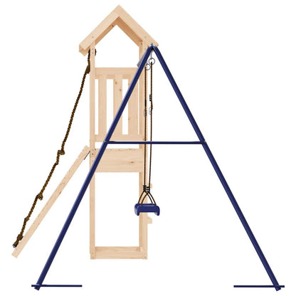 vidaXL Spielturm Massivholz Kiefer