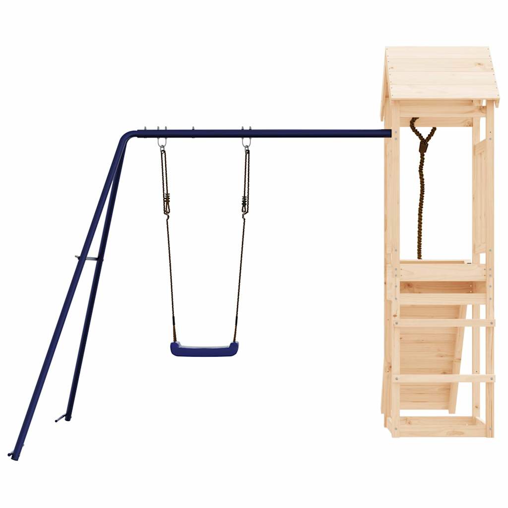 vidaXL Spielturm Massivholz Kiefer