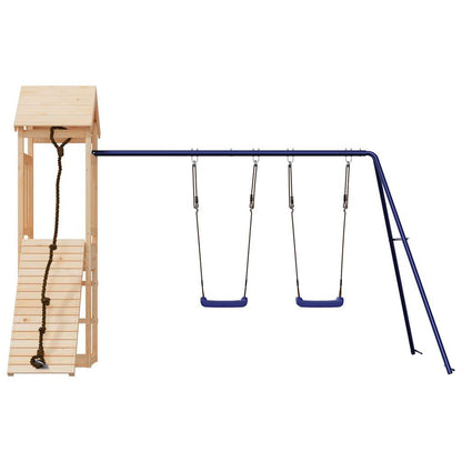 vidaXL Spielturm Massivholz Kiefer