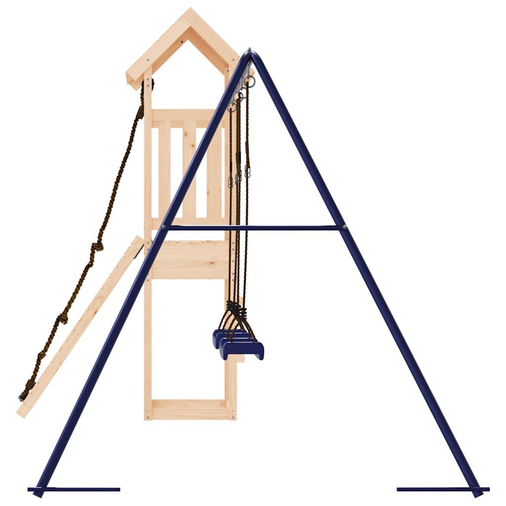 vidaXL Spielturm Massivholz Kiefer