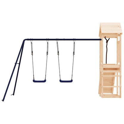 vidaXL Spielturm Massivholz Kiefer