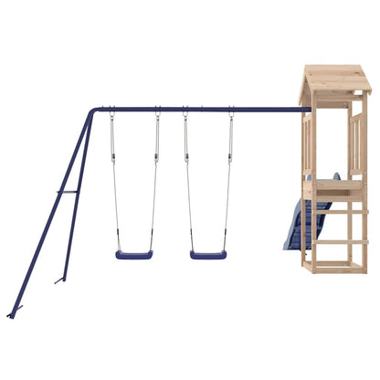 vidaXL Spielturm Massivholz Kiefer