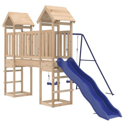 vidaXL Spielturm Massivholz Kiefer