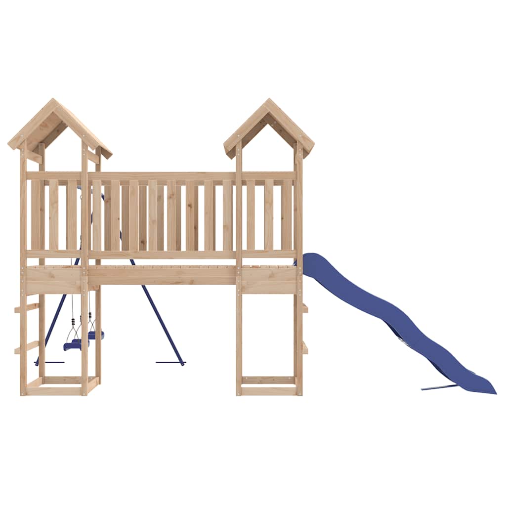 vidaXL Spielturm Massivholz Kiefer