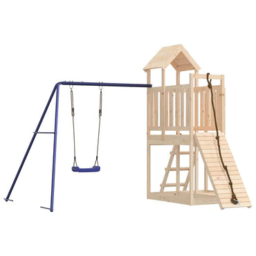vidaXL Spielturm Massivholz Kiefer