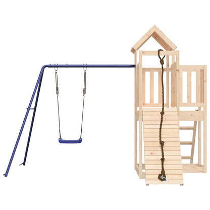 vidaXL Spielturm Massivholz Kiefer