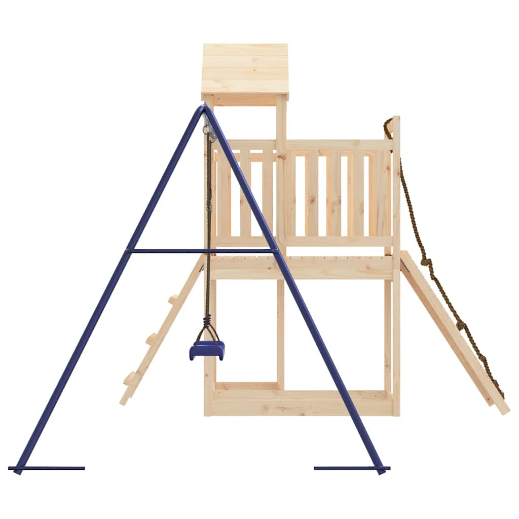 vidaXL Spielturm Massivholz Kiefer