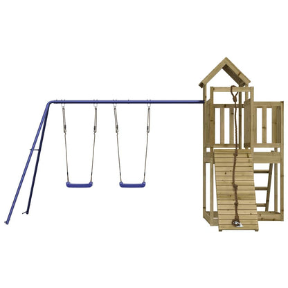 vidaXL Spielturm Imprägniertes Kiefernholz