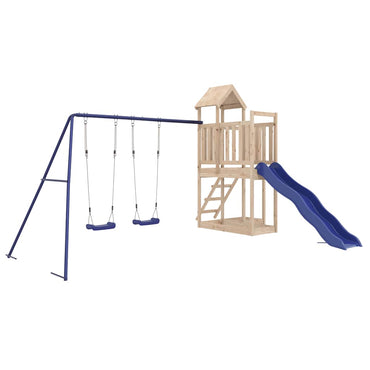 vidaXL Spielturm Massivholz Kiefer