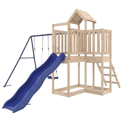 vidaXL Spielturm Massivholz Kiefer