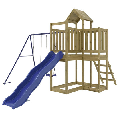 vidaXL Spielturm Imprägniertes Kiefernholz