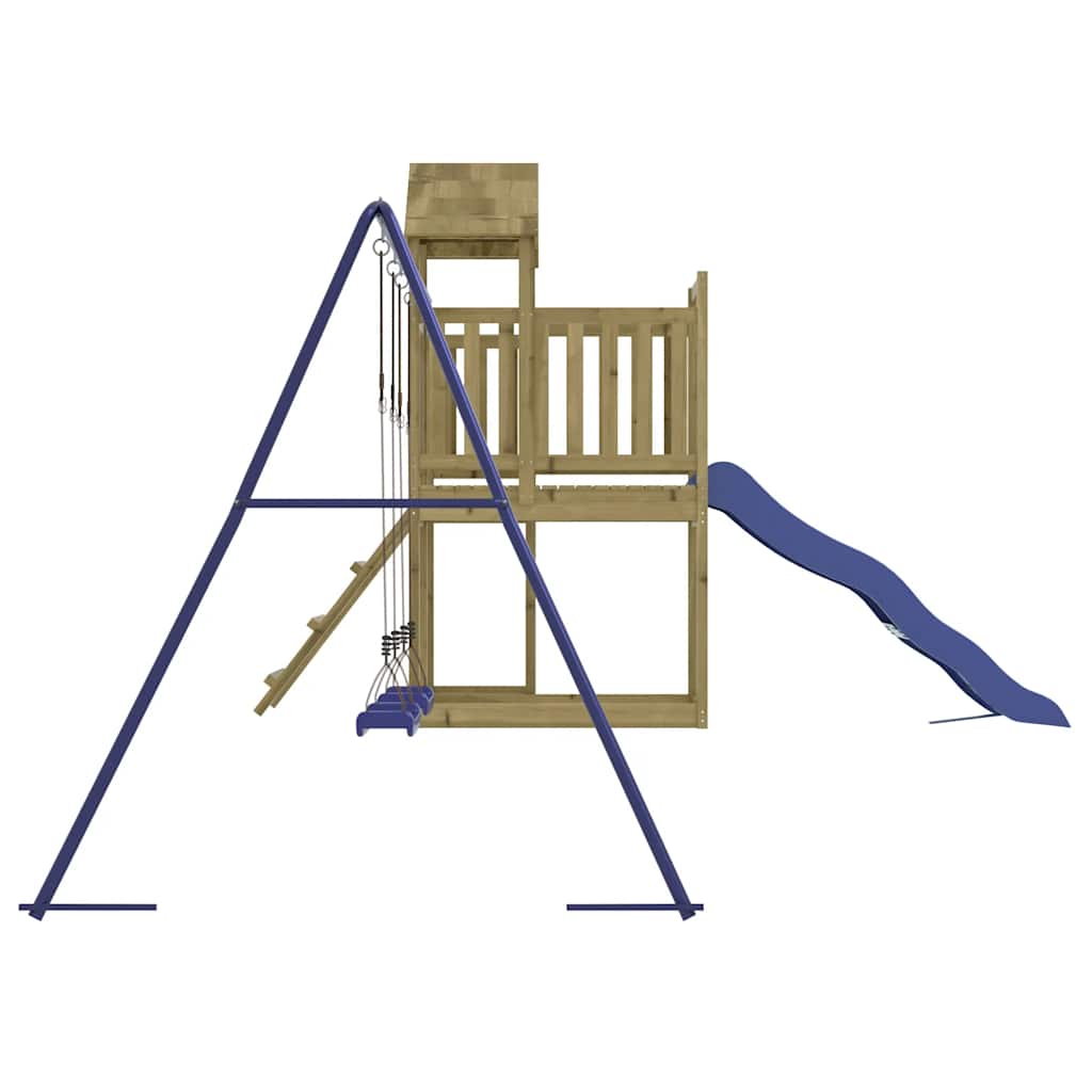 vidaXL Spielturm Imprägniertes Kiefernholz