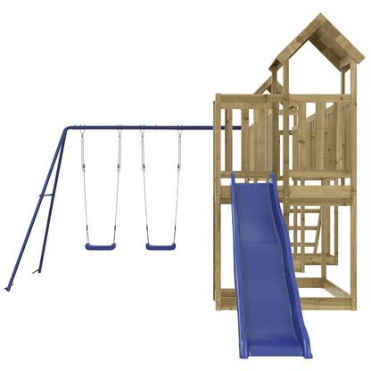 vidaXL Spielturm Imprägniertes Kiefernholz