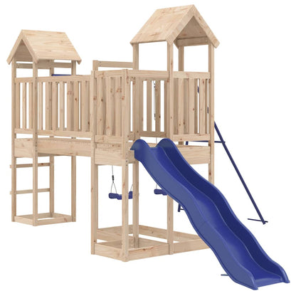 vidaXL Spielturm Massivholz Kiefer