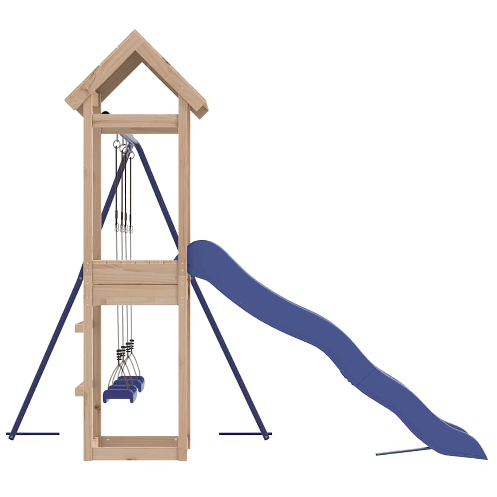 vidaXL Spielturm Massivholz Kiefer