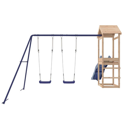 vidaXL Spielturm Massivholz Kiefer