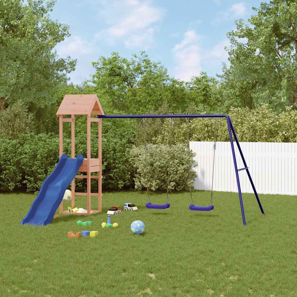 vidaXL Spielturm Massivholz Douglasie