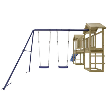 vidaXL Spielturm Imprägniertes Kiefernholz