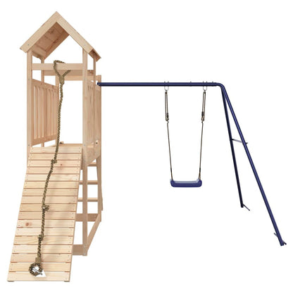 vidaXL Spielturm Massivholz Kiefer