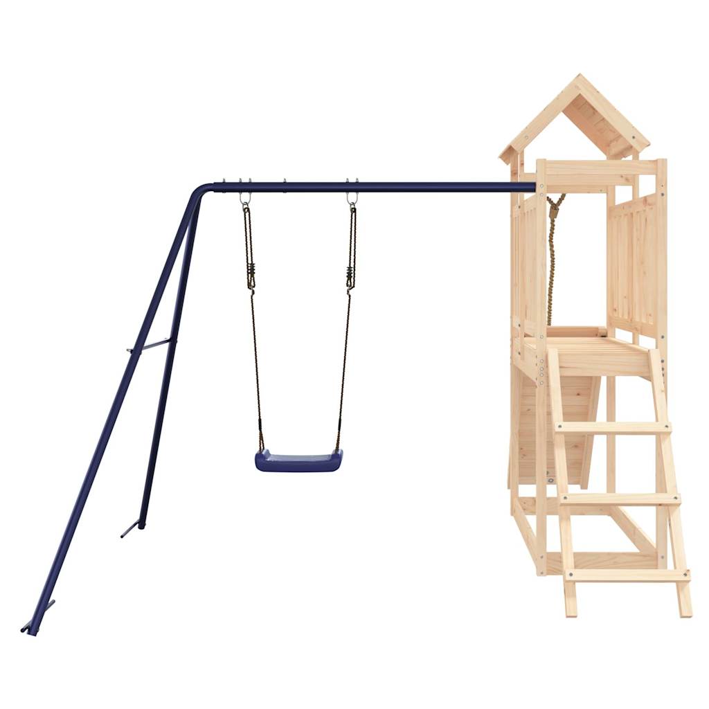 vidaXL Spielturm Massivholz Kiefer