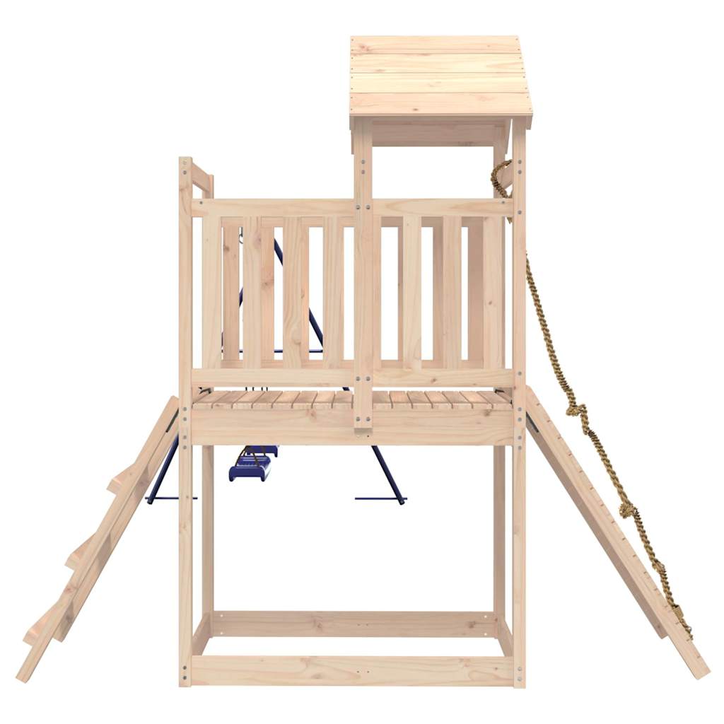 vidaXL Spielturm Massivholz Kiefer