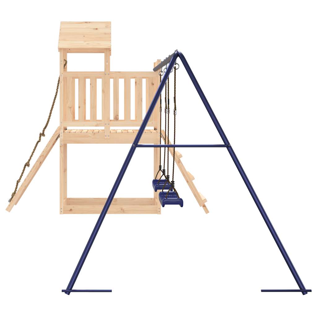 vidaXL Spielturm Massivholz Kiefer